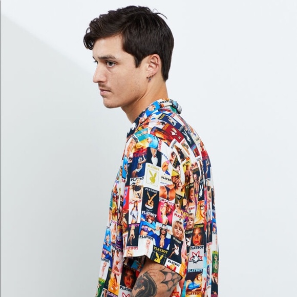 Playboy X Pacsun College Camp Shirt 